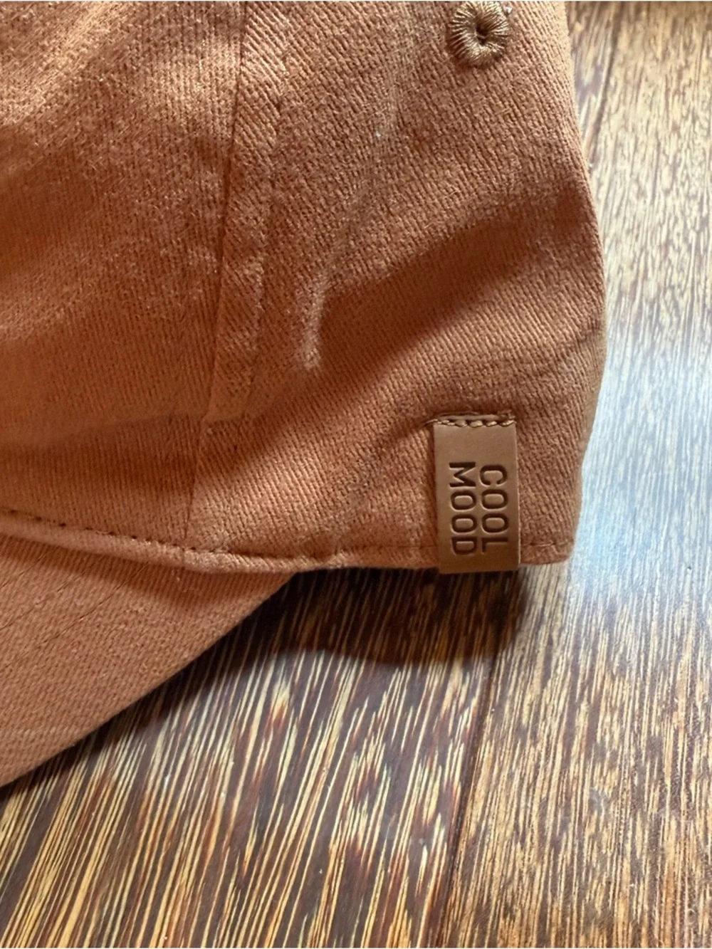 Zara Kids Classic Rust Cotton Baseball Cap One Size